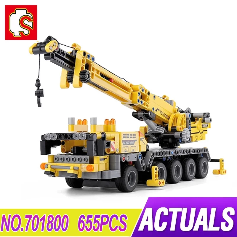 

Конструктор Sembo 701800 Mobile Crane MK II, 20004, 42009