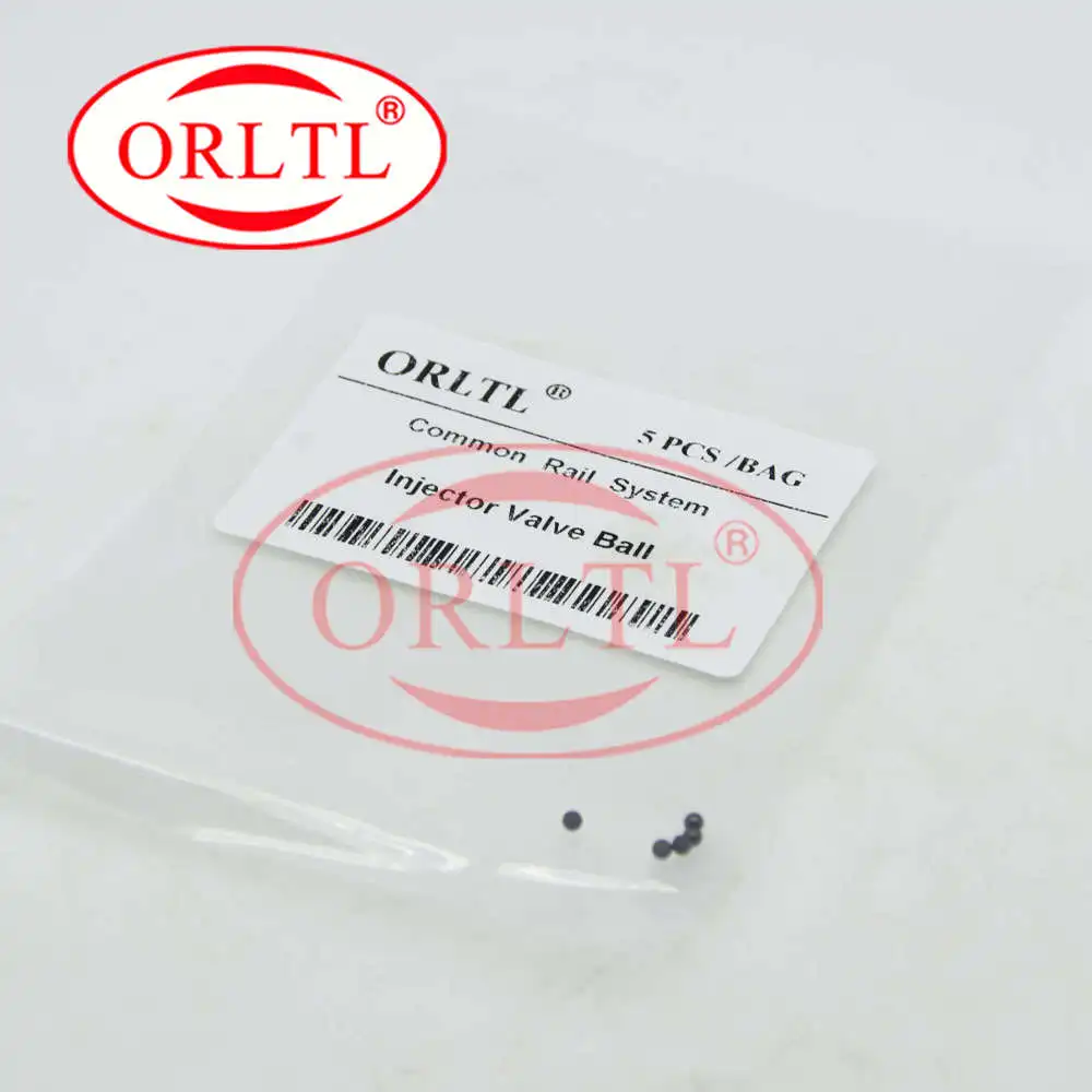 5 шт./пакет ORLTL Полушаровой инжектор с общей топливной магистралью шаровой клапан