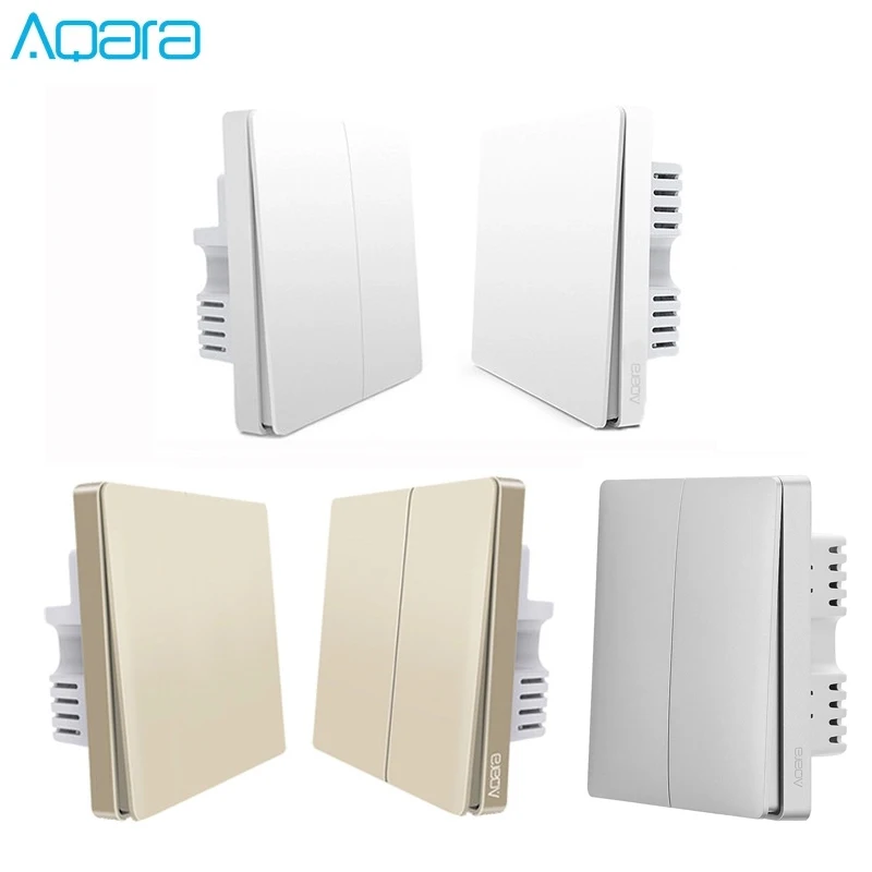 Настенный выключатель Aqara беспроводной одинарный светильник ZigBee с дистанционным
