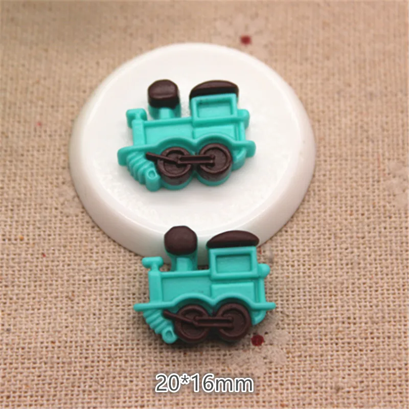 train 20pcs 20 шт смешанные стили Перевозки Смола поезд/грузовик/корабль/самолет/экскаватор миниатюрный плоский Кабошон Скрапбукинг сделай сам - Цвет: train 20pcs
