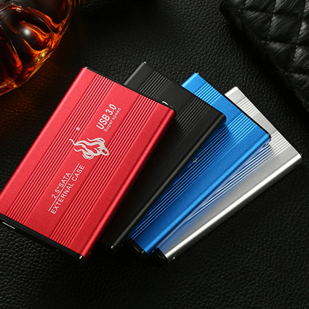 Алюминиевый корпус 500 Гб/1 ТБ/2 ТБ 2,5 дюйма USB 3,0 SATA внешний HDD мобильный жесткий диск для ПК планшет/ноутбук/настольный компьютер