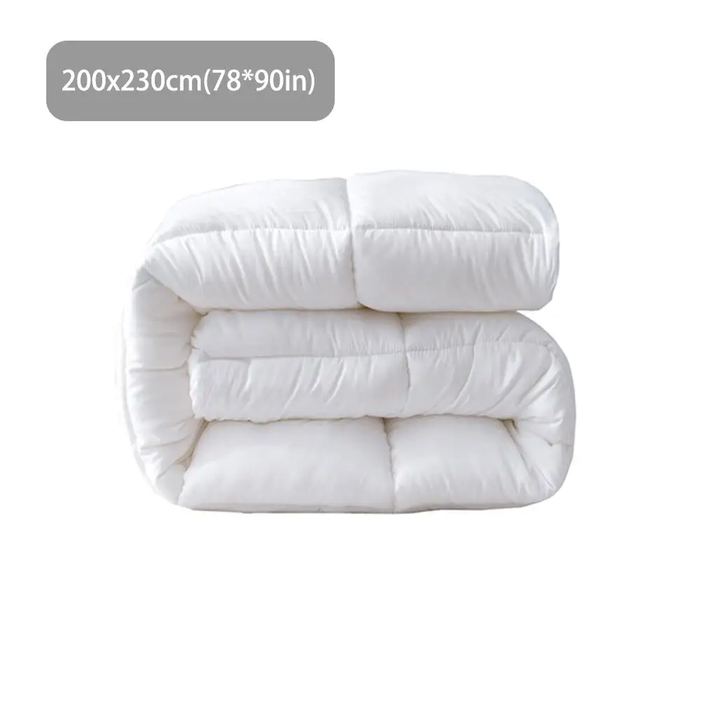 Новое Белое Гусиное/стеганое одеяло из утиного пуха duvets уплотненные зимние