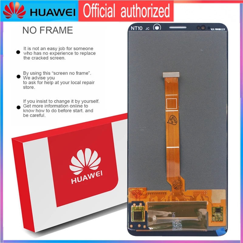 6,0 ''дисплей с рамкой Замена для huawei mate 10 Pro lcd кодирующий преобразователь сенсорного экрана в сборе BLA-L09 BLA-L29