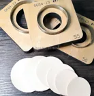 Япония стальное лезвие линейка высечка круглая форма для резки деревянные штампы резак для кожи бумаги силиконовые поделки 30 50 80 100 мм