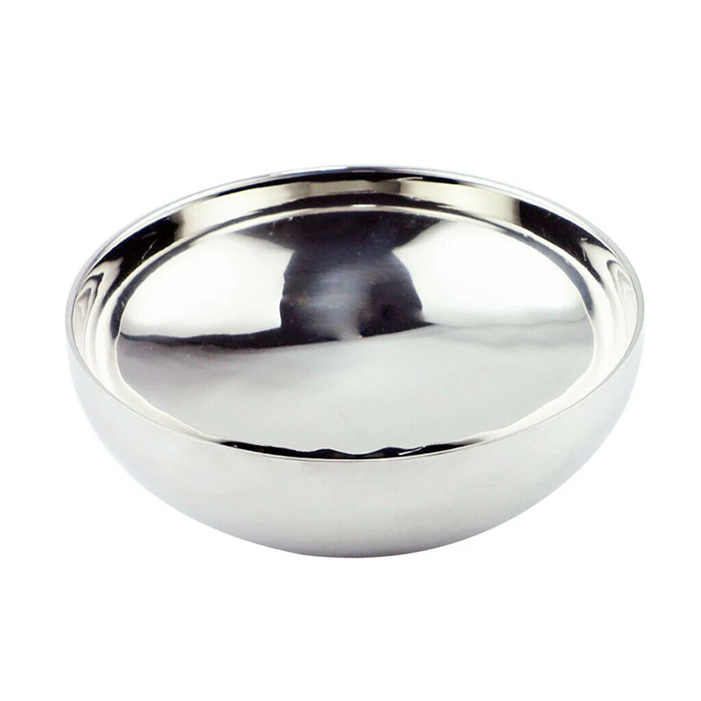 Чаша из нержавеющей стали для холодной лапши Udon Изолированная чаша рамен рис