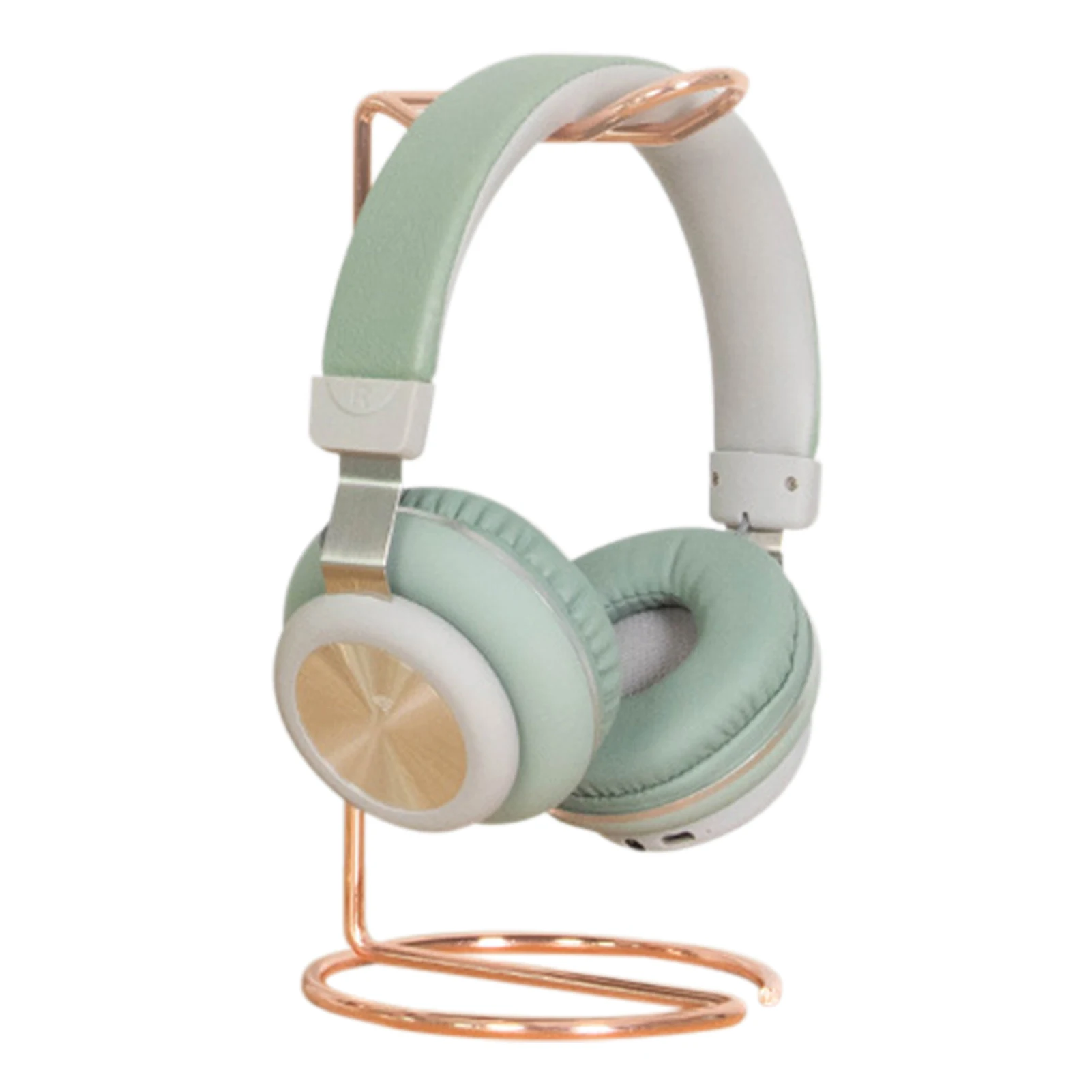 

Вертикальная подставка для наушников с металлическим покрытием, держатель для наушников, крючок для настольного крепления, органайзер для ...