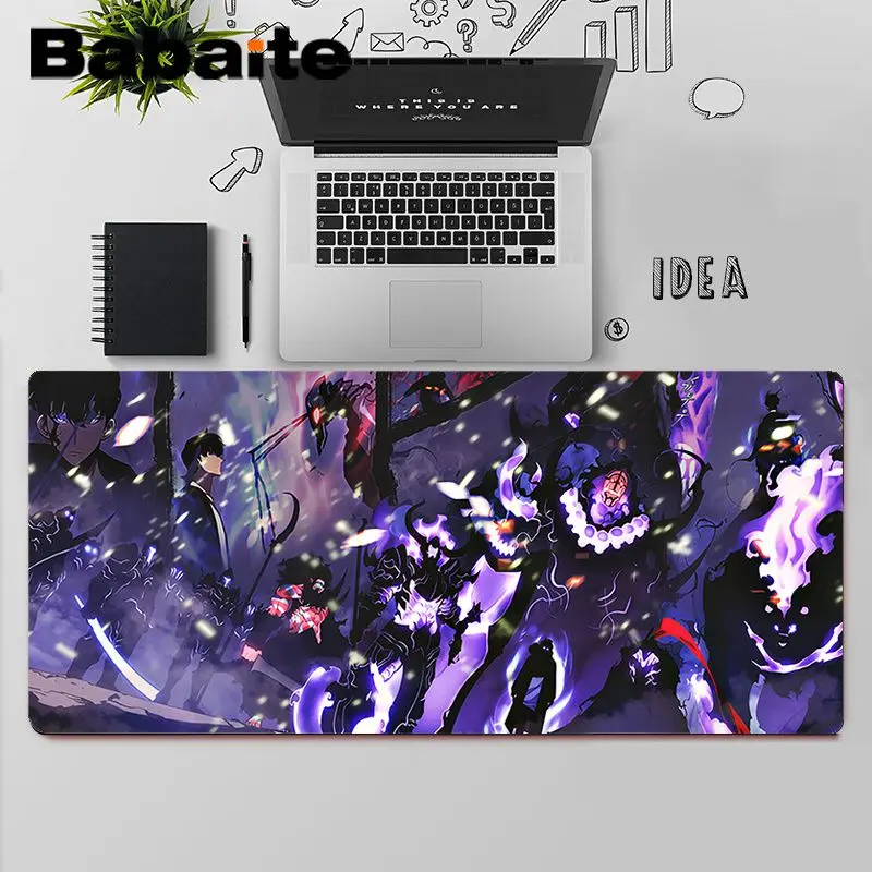 

Babaite Top Quality Solo Leveling Rubber PC Computer Gaming mousepad Free Shipping Large Mouse Pad Keyboards Mat