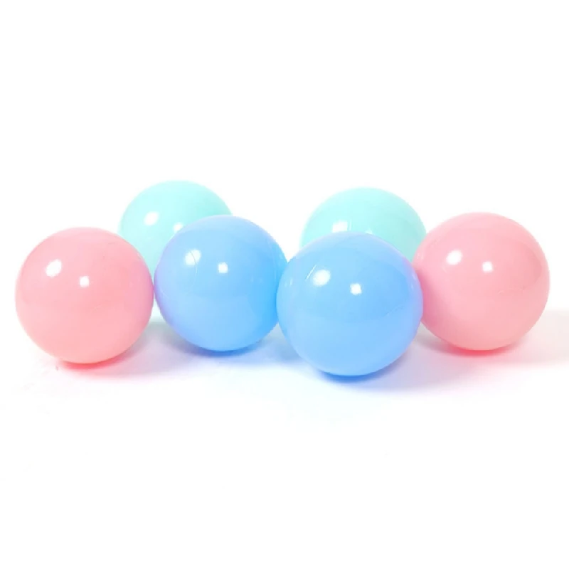 Экологичный разноцветный мяч мягкий пластиковый Океанский детская игрушка для