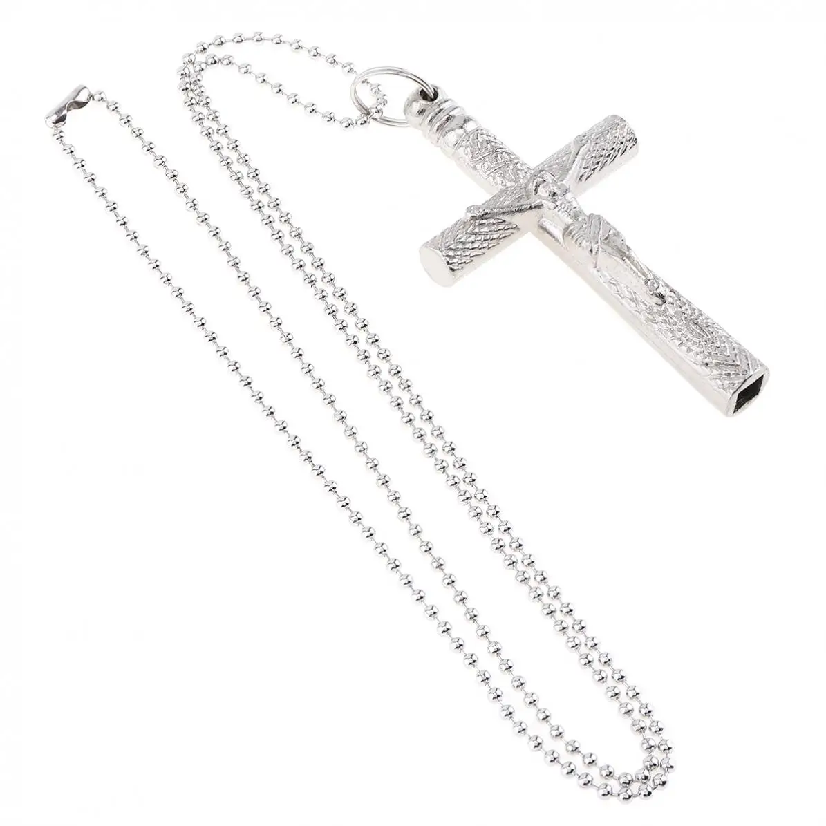 Серебряный крест барабанный ключ ожерелье Джаз для барабанной головки тюнинг