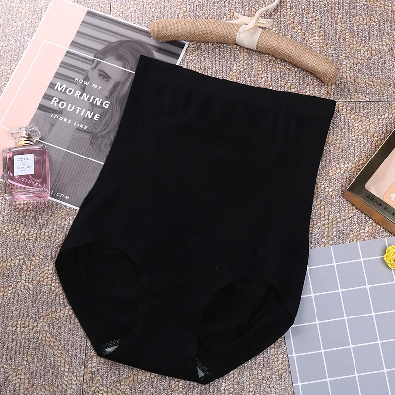 

High Waist Sexy Padded Shaper Women's Seamless Cotton Panties Briefs Magic Body Shapewear Briefs Breathable Panty