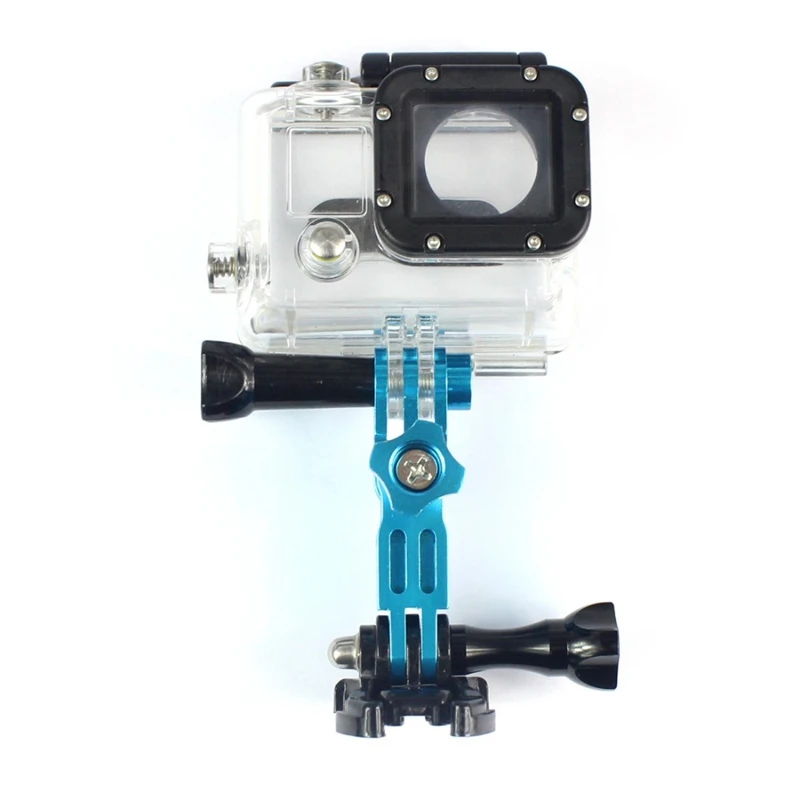 Трехходовой поворотный кронштейн из алюминиевого сплава с ЧПУ для GOPRO Hero 1 2 3 + 4 5