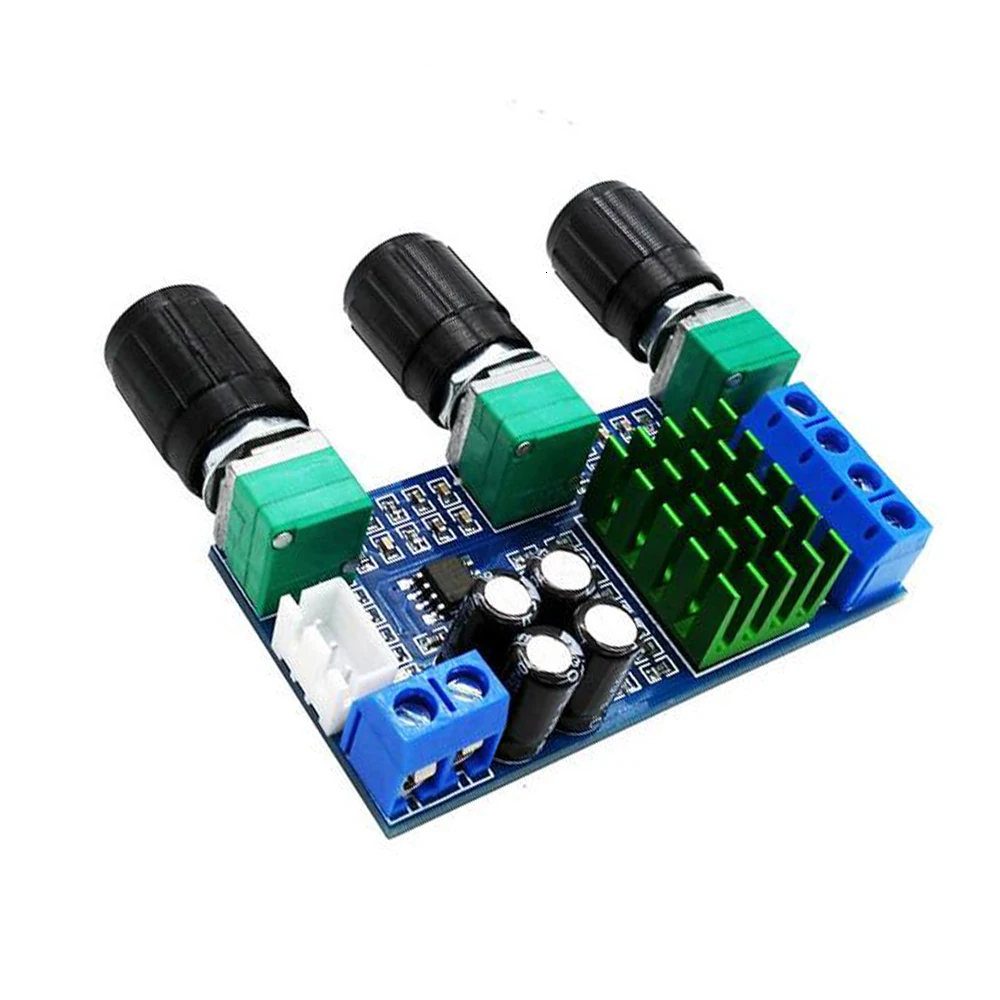 Dc 12 V 24 80 W X 2 двухканальный цифровой аудио Tpa3116d2 высоты бас регулирование
