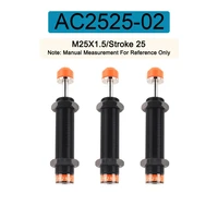 ac2525 02 ac series stroke 25mm oil hydraulic buffer hydraulic shock absorber adjustable manipulator hydraulic buffer