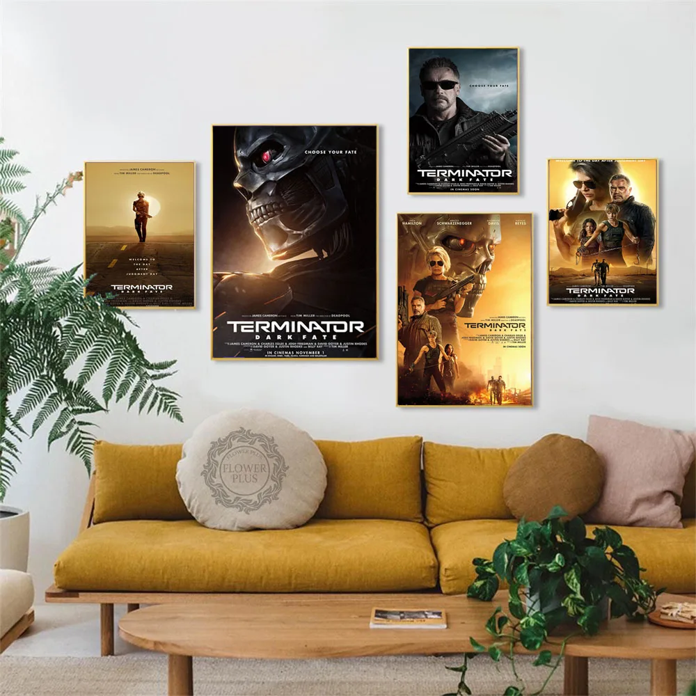 Художественный декор Терминатор темная Fate Классическая серия фильмов Арнольд