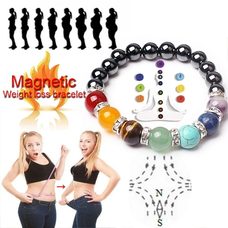 Браслет для йоги 7 чакр лечебный браслет лечения сердца женщин и мужчин с