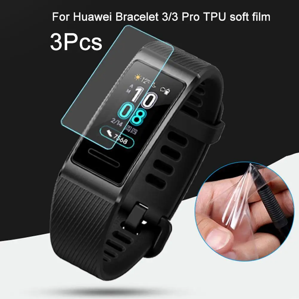 

3 шт., защитная пленка для Huawei Band 3/3 Pro Smart