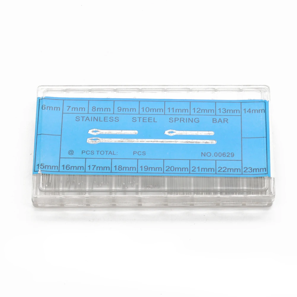 

360pcs Stainless Steel Repair Tool Easy Install Watch Band Link Portable Silver Home 18 Sizes Durable 6mm-23mm Cotter Pins