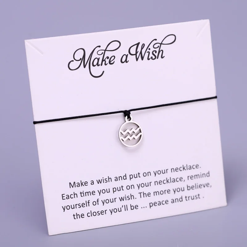 Козерога Водолей рыбы браслет со знаком Овен Таурус Близнецы Рак Leo Virgo весы