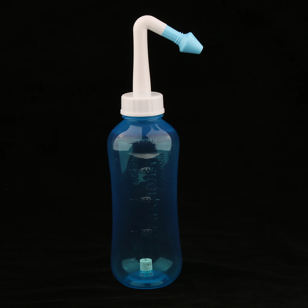 

Nasal Rinse Wash Nose Irrigator Neti Pot Bottle Allergic Rhinitis Relief