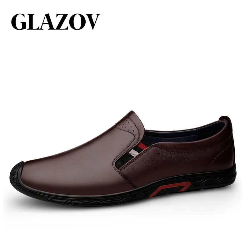 

Брендовые мужские повседневные туфли Роскошные из натуральной кожи на плоской подошве дышащие слипоны дизайнерские туфли для мужчин Мокас...