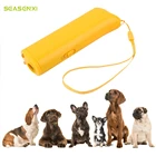 Ультразвуковой Отпугиватель собак Stray Dog, устройство для дрессировки собак, тренировочный свисток для собак со светодиодный Ной подсветкой