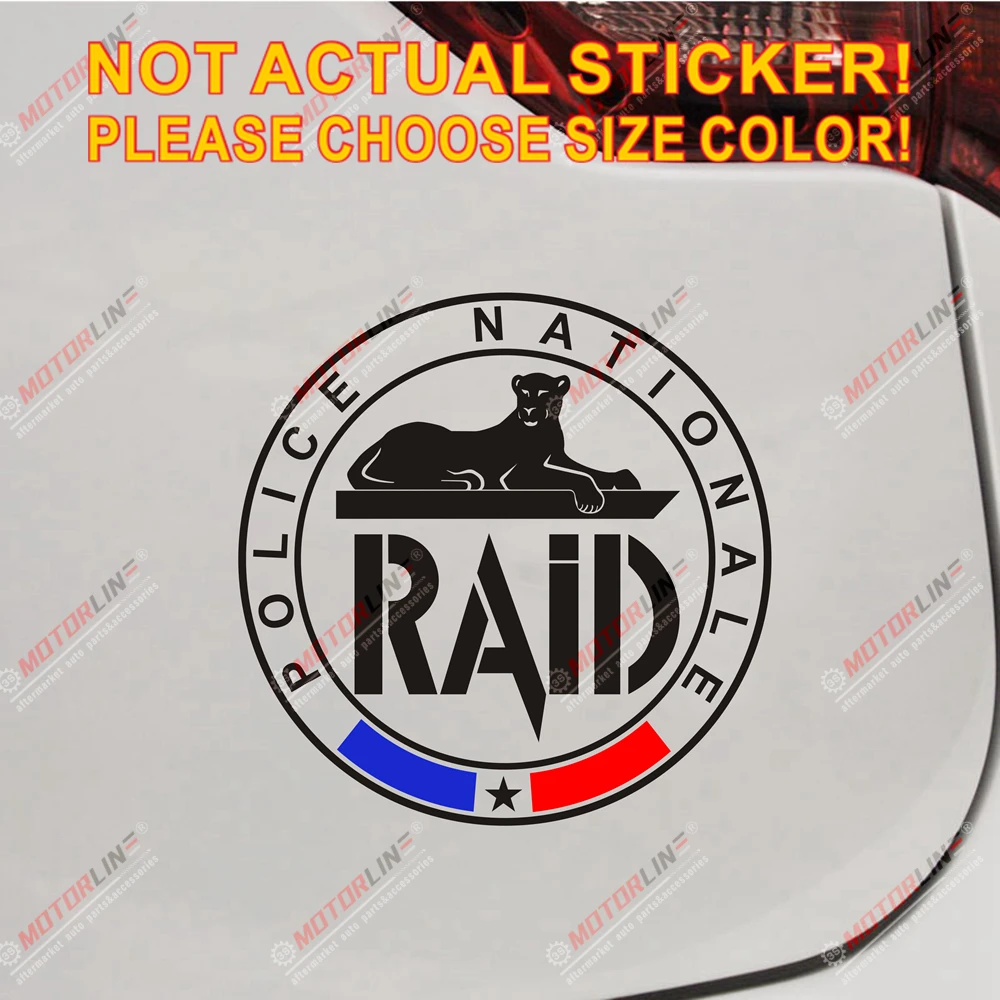 RAID Французский национальный полицейский антитеррористический автомобиль