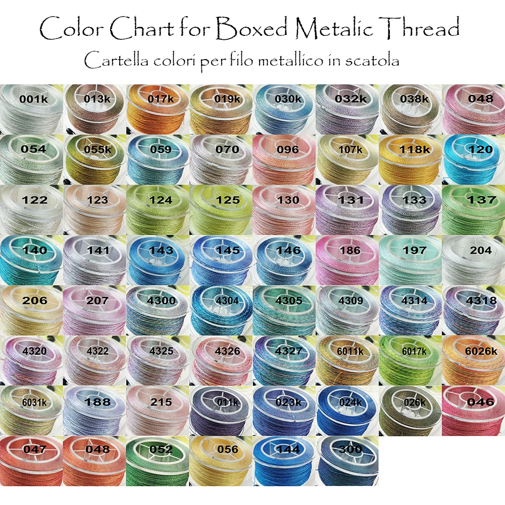 Sanbest 6 нитей металлическая нить в коробке ручная работа сделай сам браслет лента