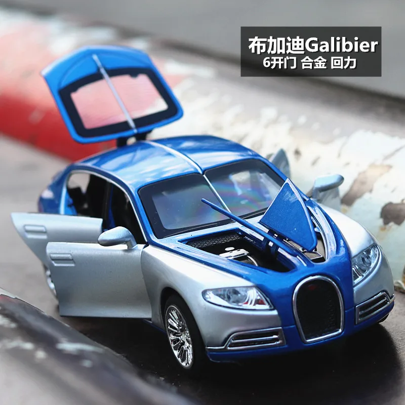 Литье под давлением 1:32 игрушечный автомобиль Bugatti Galibier металлическая игрушка сплав автомобильные Diecasts& Toy транспортные средства модель автомобиля Миниатюрная модель автомобиль игрушка ZW