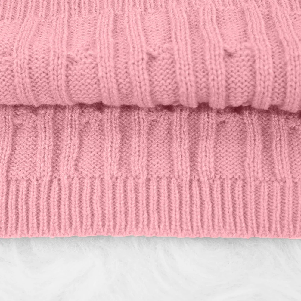 Autumn Winter Knitted Sweater Two Piece Set Turtleneck Long Sleeve Loose Crop Top+ Bandage Midi Tank Dress Plus Size Tracksuit