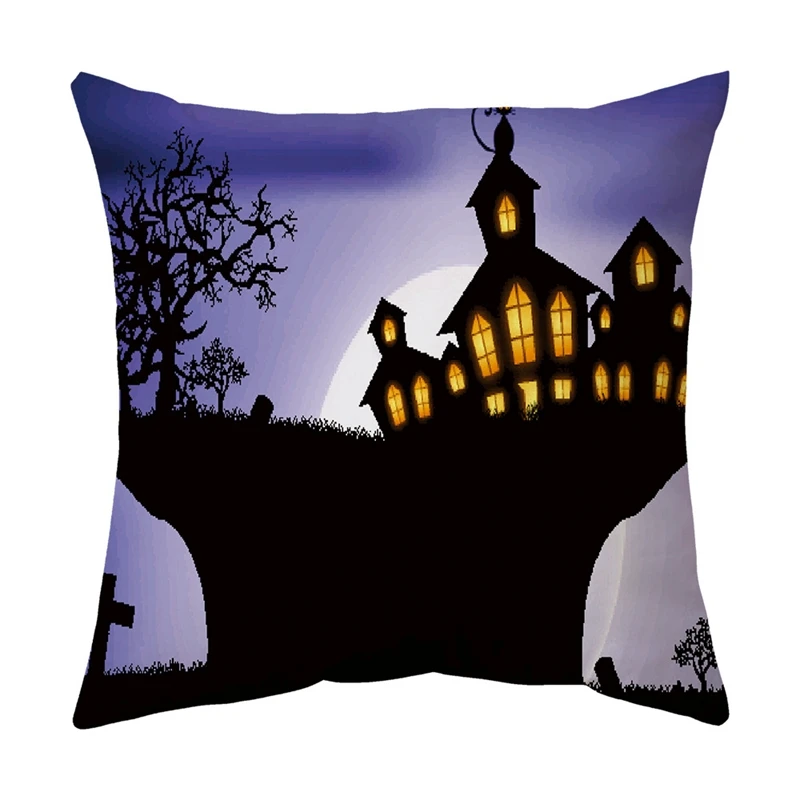 Украшение для Хэллоуина наволочка страшное украшение вечерние на Хэллоуин