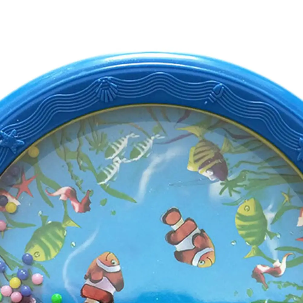 

8inch Marine Animal Tambourine Ocean Wave Beads Drum Musical Education Kids Toy