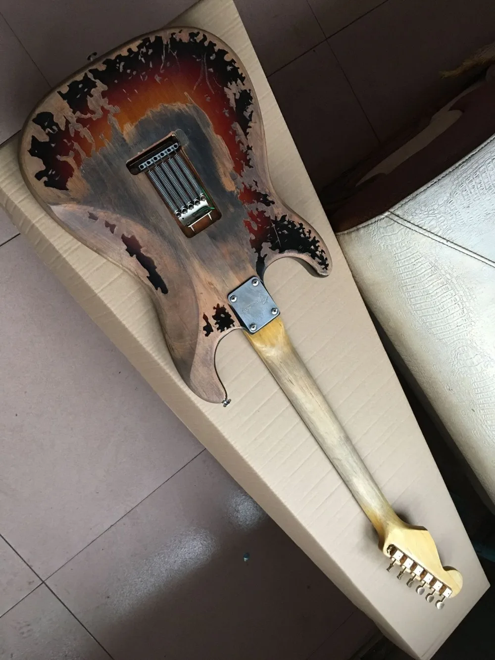 Электрогитара SRV Retro relics электрогитара, высокое качество пикапы гитара ra, 6 струн gitaar. Реальные фотографии