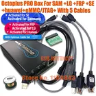 Оригинальная новая коробка octopus box  Octoplus pro Box, активированная для SAMSUNG, Lg, FRP, SE, Huawei, eMMC, JTAG, Octoplus FRP, 5 кабелей