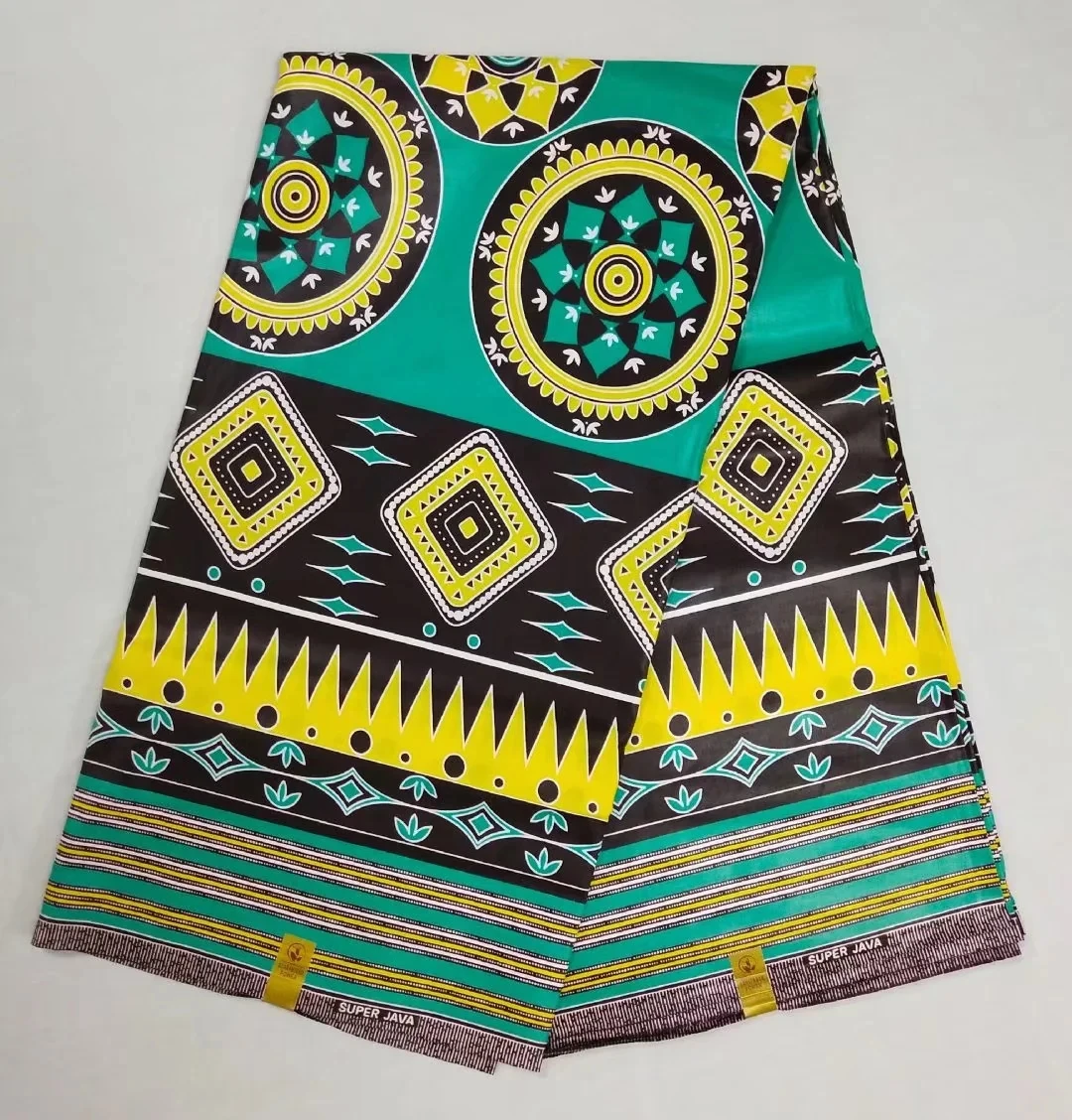 

Ankara Fabric African Real Wax Prints Polyester Fabrics By The Meter Veritable High Quality Polyester Fabric Textile For Dresses