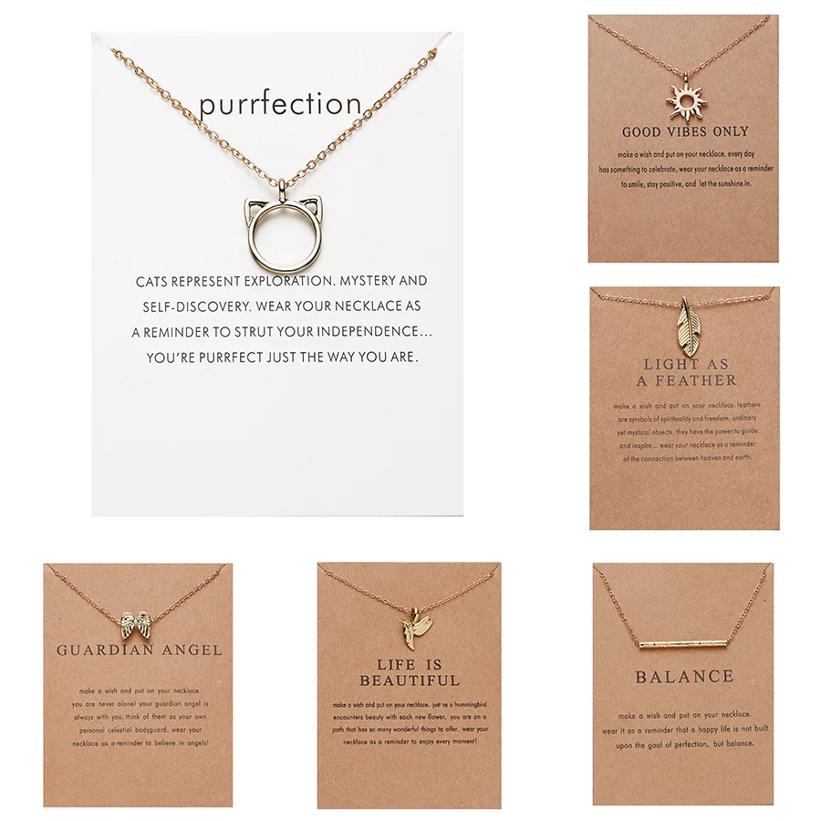 1 шт круг из цинкового сплава Птица лист солнце подвеска длинная цепочка ожерелье