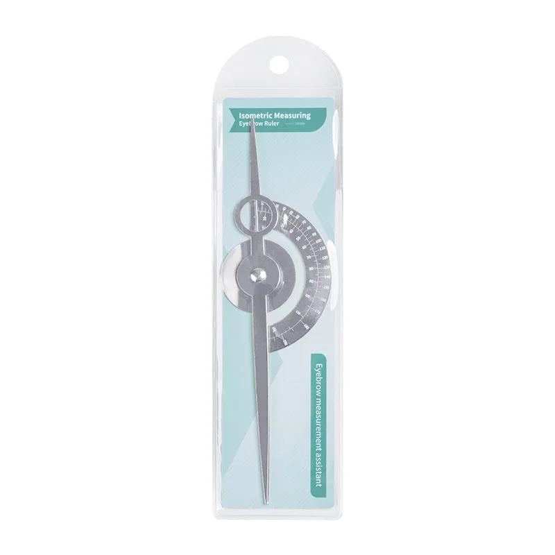 1 шт. микроблейдинг бровей Золотое соотношение линейка Калибр для перманентного