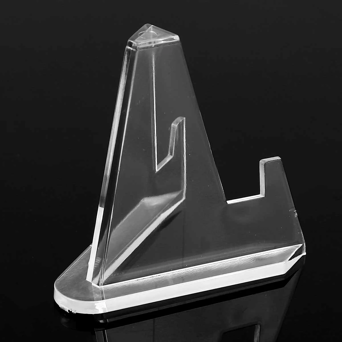 20 прозрачный акриловый мольберт мини медаль для монет витринные кронштейны дома