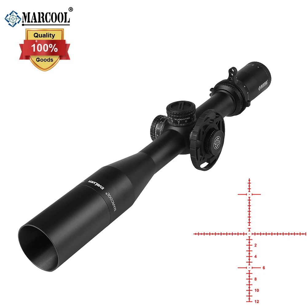 Тактические Пневматические винтовки MARCOOL EVV 4 16x44 HD FFP для страйкбола охоты
