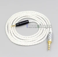 ln006536 8 core silver plated occ earphone cable for ultrasone performance 820 880 signature dxp pro studio
