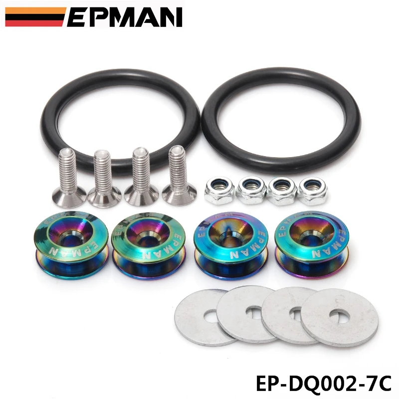 Jdm Алюминиевый быстроразъемный крепеж комплект подходит для багажника/люка