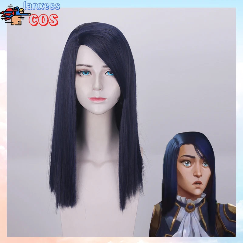 Парики для косплея LoL Arcane Caitlyn шериф пилтовера кайтлин женские волосы на Хэллоуин