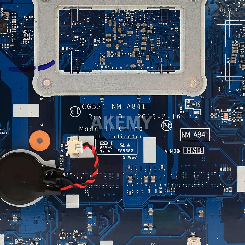 

CG521 NM-A841 motherboard For Lenovo 110-15ACL notebook motherboard FRU 5B20L46292 With CPU A4-7210 DDR3 100% tested working