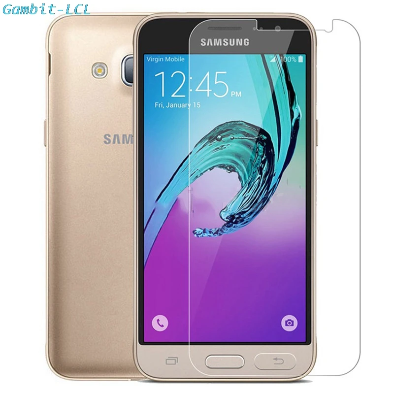 Закаленное стекло 2.5D для Samsung Galaxy J1 J120F 2016 SM защитная пленка J 120F J120|Защитные стёкла