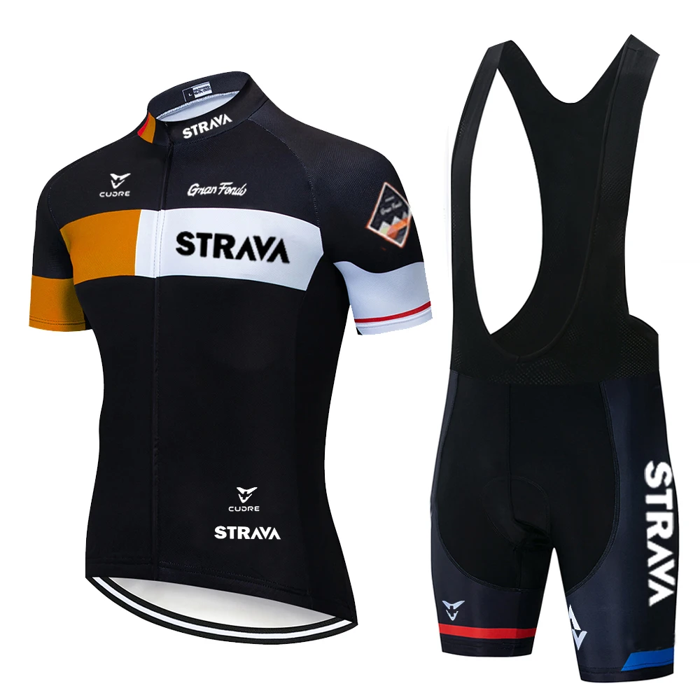Новинка 2020 Мужская одежда для велоспорта STRAVA дышащая горного велосипеда с