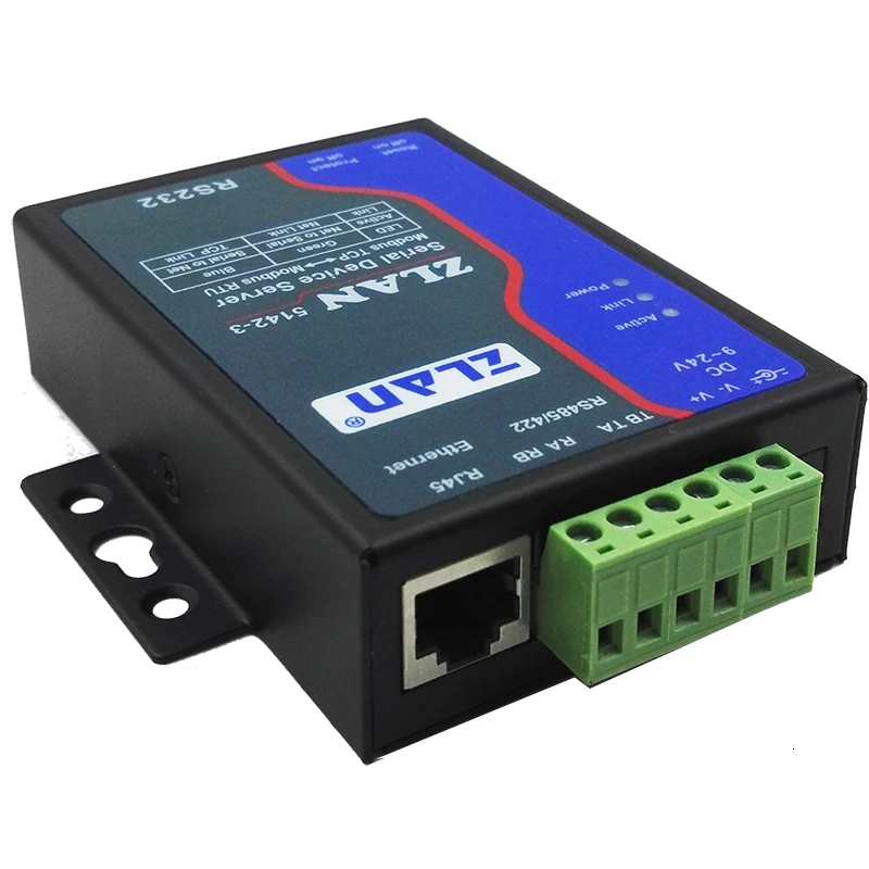 Шлюз Modbus последовательный сервер Конвертер RS232/485/422 конвертер TCP/IP ZLAN5142-3 |