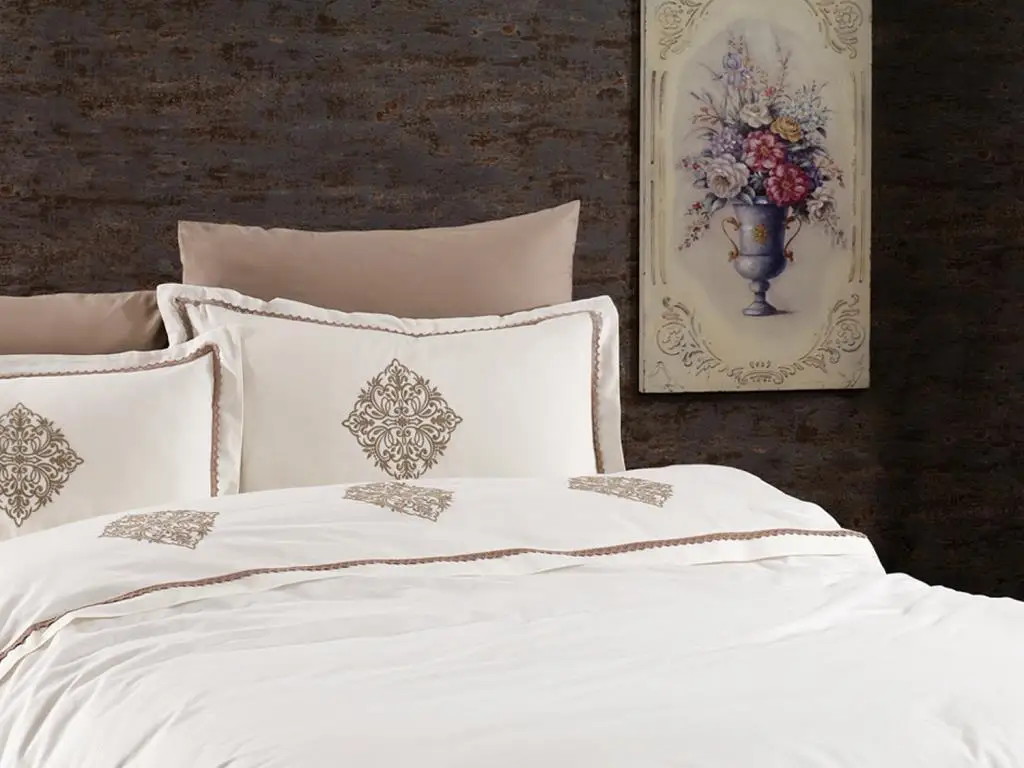 

eyizdiyar Adenya Double Personality Duvet cover set Powder