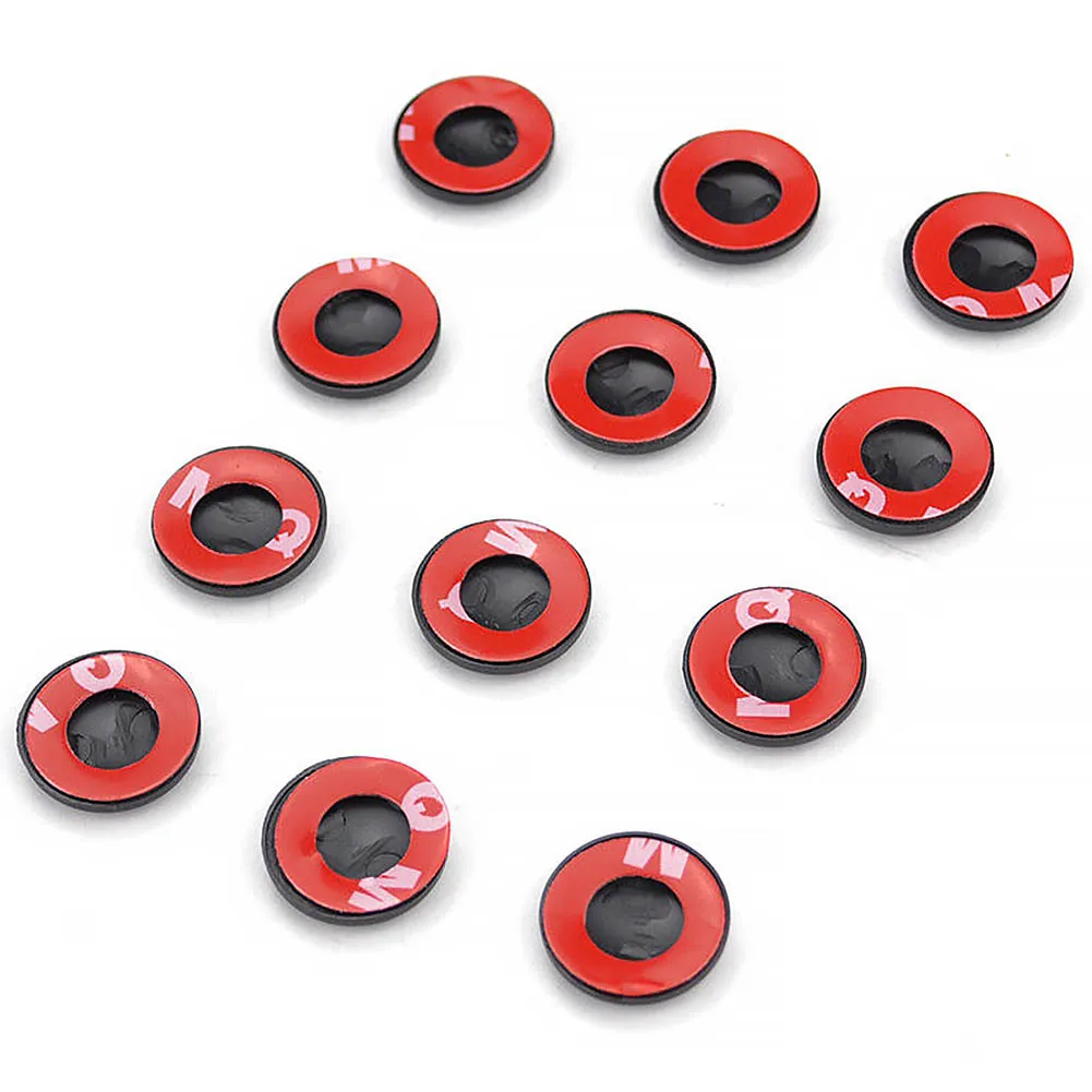 12 шт. наклейки для автомобиля отделка декоративные двери замок колеса Крышка