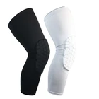 1 шт., баскетбольные наколенники, защитный компрессионный рукав, сотовый фиксатор из пенопласта, наколенник, фитнес-снаряжение, поддержка волейбола 9