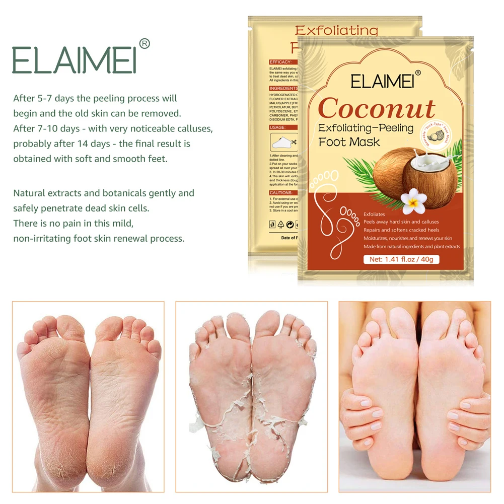 1 пара = 2 дюйма маска для ног | Красота и здоровье