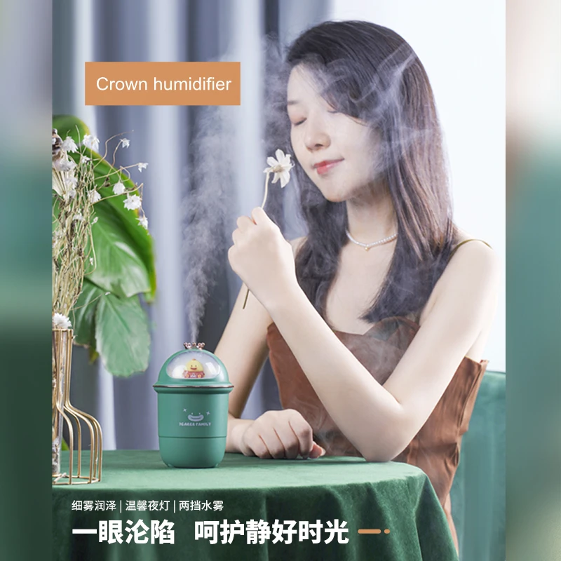 Увлажнитель воздуха для маленького автомобиля домашний очиститель тумана милая